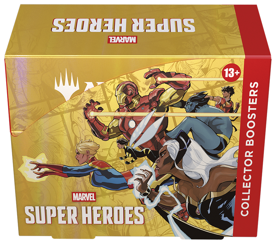Marvel Super Heroes Collector Booster Display